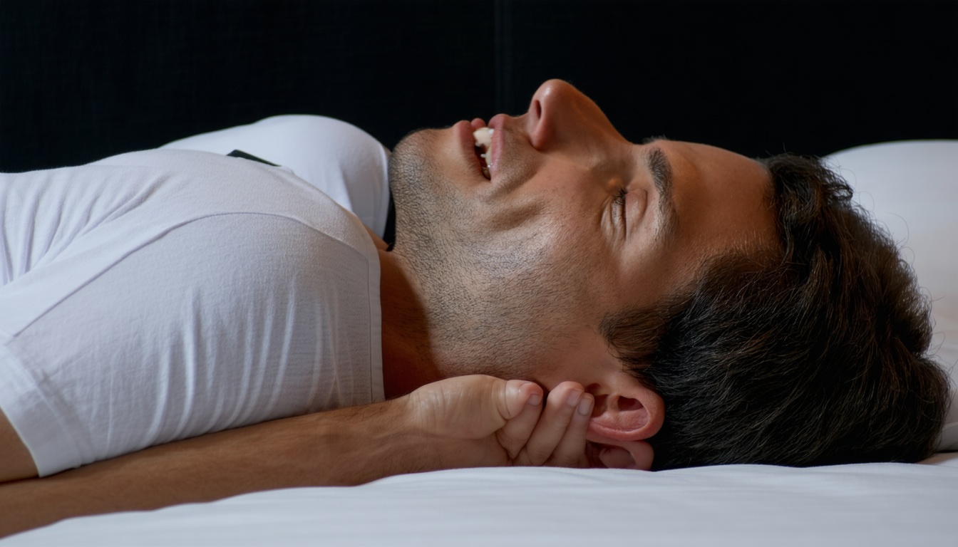 Graphic showing integration of sleep data with mobile app